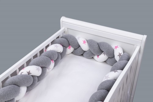 Braided Bumper grey-pink stars.jpg