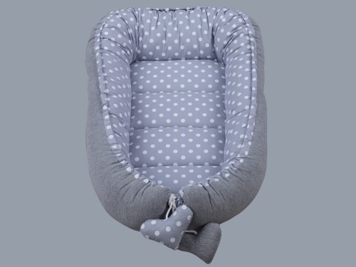 Babynest Grey-Grey Dots.jpg