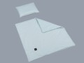 Quilt + Pillow silver dots mint.jpg